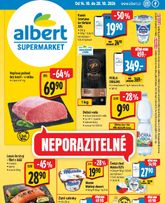 Albert Supermarket platný od středy 14.10.2026