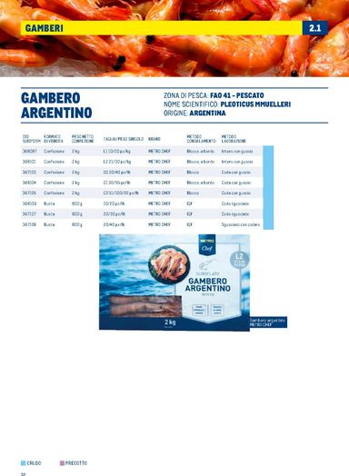 Volantino METRO - Metro - Catalogo Surgelati valido dal 01/01 al 31/12 - pagina 32