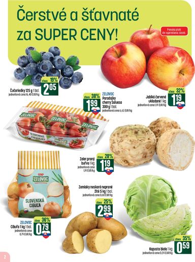 Leták COOP Jednota - COOP Jednota - Tempo od 29.10. do 04.11. - strana 2