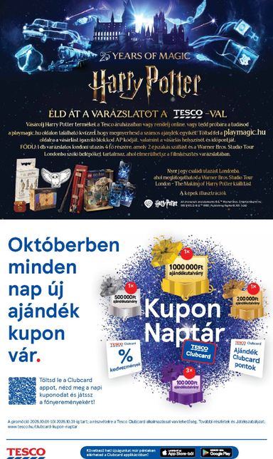 Akciós újság Tesco - Tesco érvényes 10.21.-tól 10.28.-ig - 16 oldal