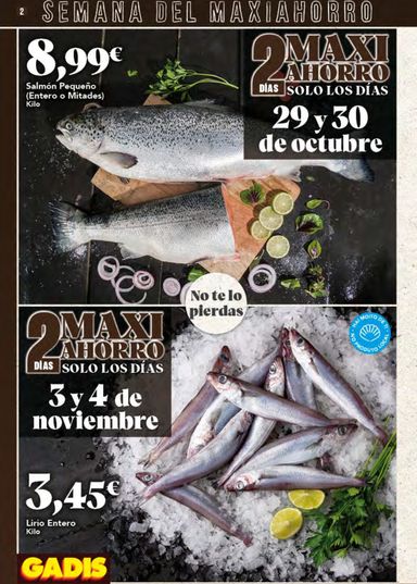 Folleto Gadis - Gadis del 29/10 al 04/11 - página 2