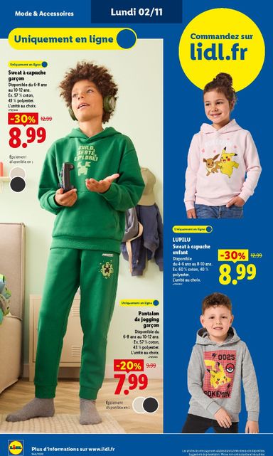 Catalogue Lidl - Lidl valable dès le 29/10 au 04/11 - page 52