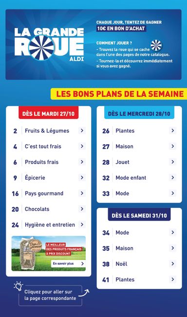 Catalogue ALDI - ALDI valable dès le 27/10 au 02/11 - page 3