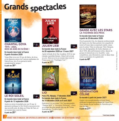 Catalogue Carrefour - Carrefour - LE Book Des Sorties Automne valable dès le 02/10 au 07/02 - page 6