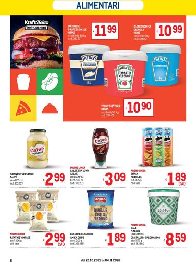 Volantino METRO - Metro - Lombardia, Trentino Alto Adige, Veneto, Friuli Venezia Giulia, Marche, Emilia Romagna valido dal 22/10 al 04/11 - pagina 6