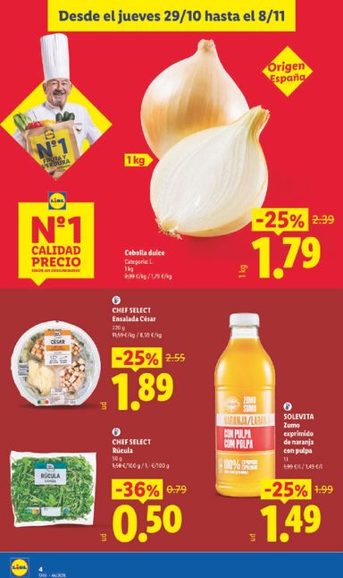 Folleto Lidl - Lidl - Madrid-San Bernardo del 29/10 al 08/11 - página 4