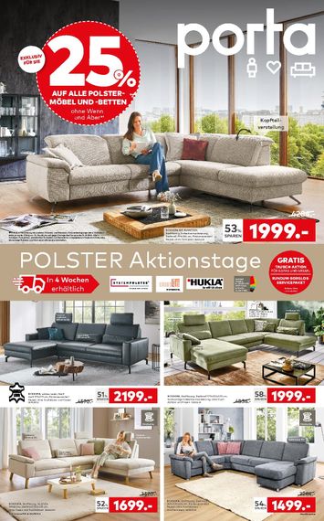 Prospekt porta - Porta gültig ab 25.10. bis 31.10. - seite 1