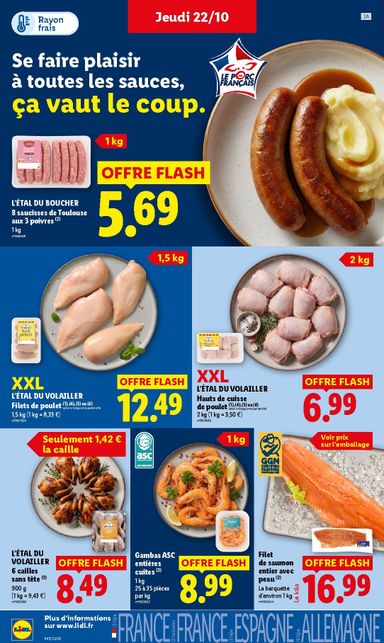 Catalogue Lidl - Lidl valable dès le 22/10 au 28/10 - page 10