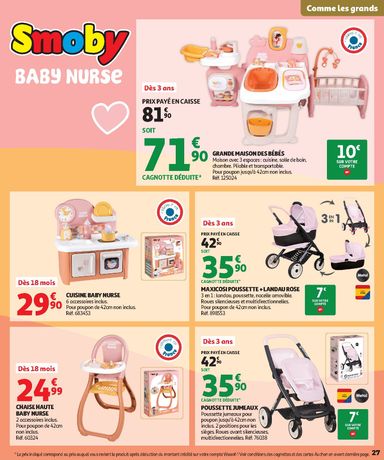 Catalogue Auchan - Auchan - Jouets de Noël valable dès le 16/10 au 06/12 - page 27