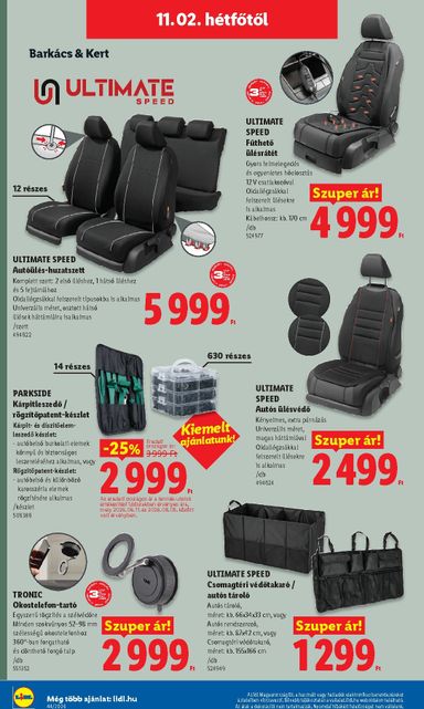 Akciós újság Lidl - Lidl érvényes 10.29.-tól 11.04.-ig - 54 oldal