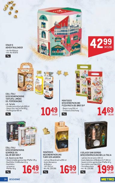 METRO-Flugblatt - Metro - Weihnachtsdeko gültig ab 15.10. bis 24.12. - seite 24