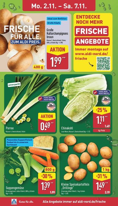 Prospekt ALDI Nord - ALDI NORD gültig ab 02.11. bis 07.11. - seite 2