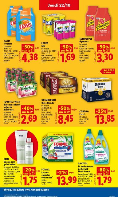 Catalogue Lidl - Lidl valable dès le 22/10 au 28/10 - page 23