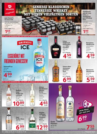 Prospekt Selgros - Selgros - Food gültig ab 29.10. bis 04.11. - seite 14
