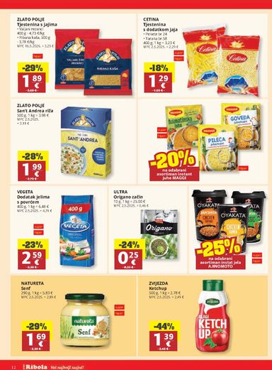 Katalog Ribola - Ribola vrijedi od 28.10. do 03.11. - stranica 12