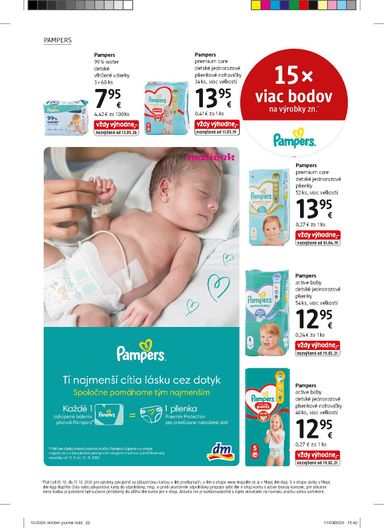 Leták dm - dm drogerie od 01.10. do 31.10. - strana 22