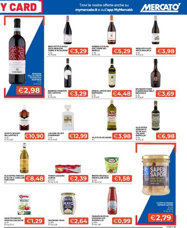 Volantino Mercatò - Mercatò valido dal 22/10 al 01/11 - pagina 17