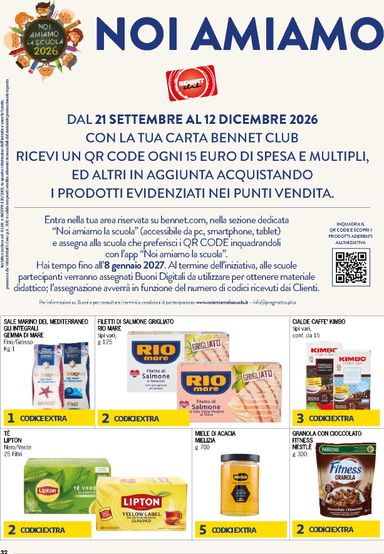 Volantino Bennet - Bennet - Spaccaprezzi valido dal 22/10 al 04/11 - pagina 32