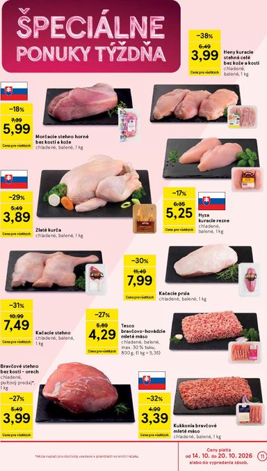 Leták Tesco - Tesco od 14.10. do 20.10. - strana 11