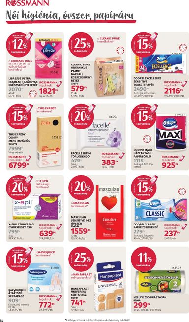 Akciós újság Rossmann - Rossmann érvényes 10.19.-tól 10.30.-ig - 16 oldal