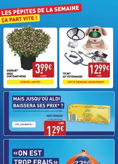 Catalogue ALDI de du mardi 27/10
