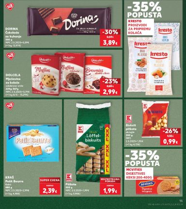 Katalog Kaufland - Kaufland vrijedi od 28.10. do 03.11. - stranica 15