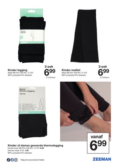 Folder Zeeman - Zeeman van 24/10 tot 06/11 - side 21