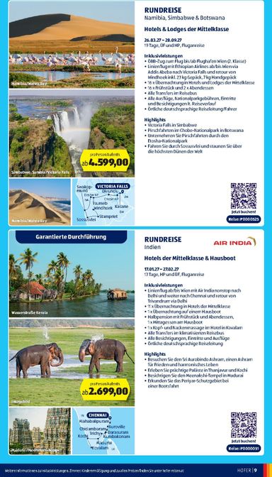 Leták Hofer Rakúsko - Hofer Rakúsko - HOFER REISEN Katalog od 28.10. do 01.12. - strana 11