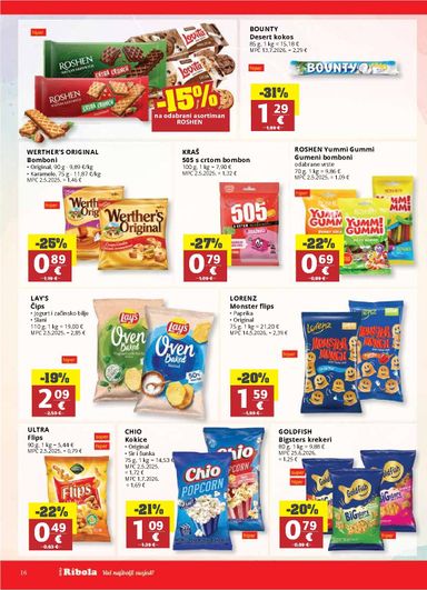 Katalog Ribola - Ribola vrijedi od 21.10. do 27.10. - stranica 16