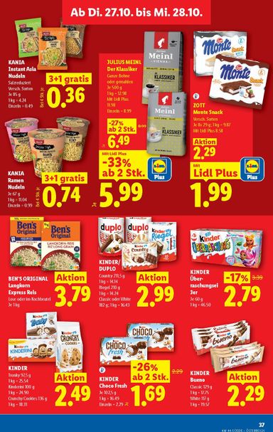 Lidl-Flugblatt - Lidl gültig ab 22.10. bis 28.10. - seite 46