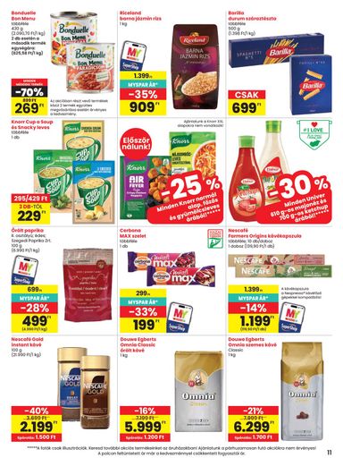 Akciós újság Spar - SPAR érvényes 10.22.-tól 10.28.-ig - 11 oldal