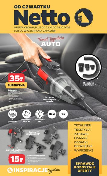 Gazetka Netto - Netto - Auto od 22.10. do 28.10. - strona 1