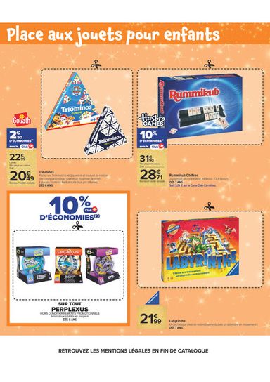 Catalogue Carrefour Market - Carrefour Market - Prêt à jouer avec nous? valable dès le 16/10 au 24/12 - page 38