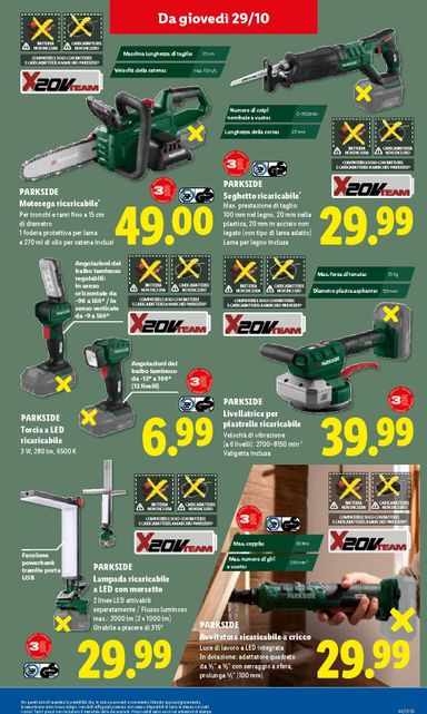 Volantino Lidl - Lidl valido dal 29/10 al 04/11 - pagina 33