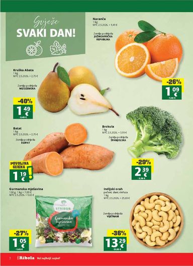Katalog Ribola - Ribola vrijedi od 21.10. do 27.10. - stranica 2