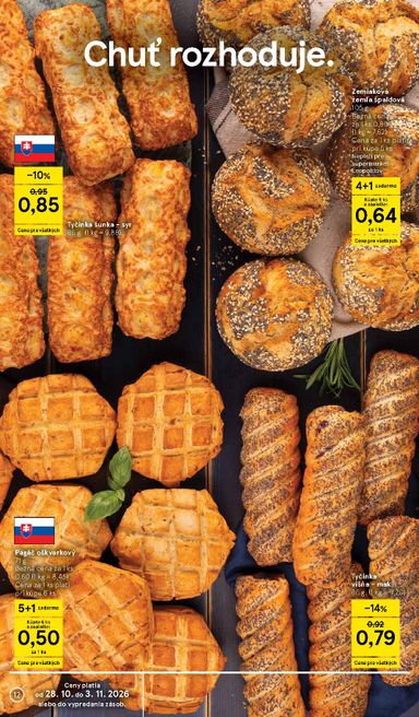 Leták Tesco - Tesco supermarket od 28.10. do 03.11. - strana 12