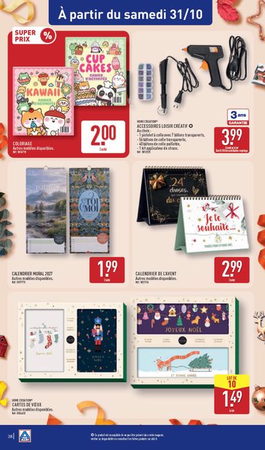Catalogue ALDI - ALDI valable dès le 27/10 au 02/11 - page 40