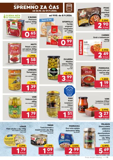 Katalog Pivac - Pivac vrijedi od 26.10. do 01.11. - stranica 11