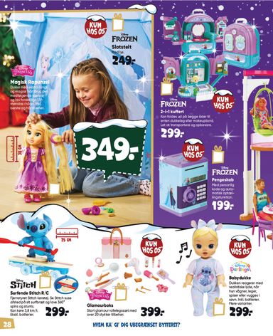 Brochurer Bilka - Bilka - Billies bedste legetøjskatalog gyldig fra 09.10. til 31.12. - side 28