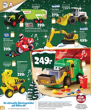 Brochurer Bilka - Bilka - Billies bedste legetøjskatalog gyldig fra 09.10. til 31.12. - side 44