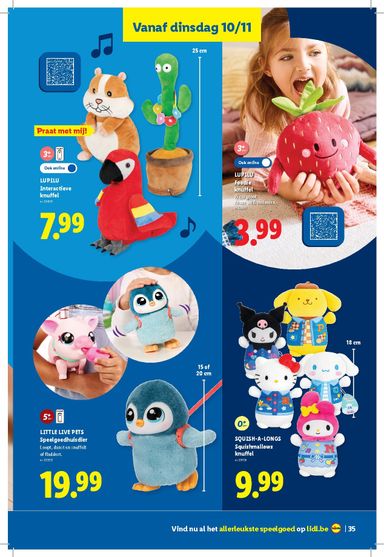 Folder Lidl - Lidl - Speelgoedboekje van 21/10 tot 24/11 - side 35
