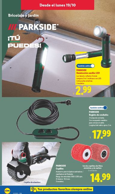 Folleto Lidl - Lidl - Bazar Canarias del 19/10 al 25/10 - página 6