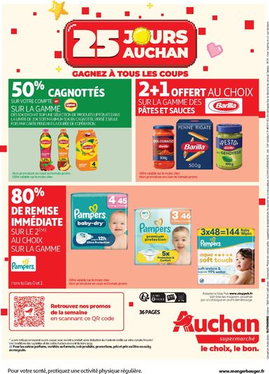 Catalogue Auchan - Auchan - 25 jours valable dès le 27/10 au 31/10 - page 36