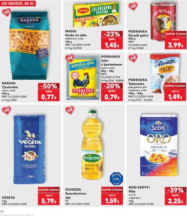 Katalog Kaufland - Kaufland vrijedi od 28.10. do 03.11. - stranica 30