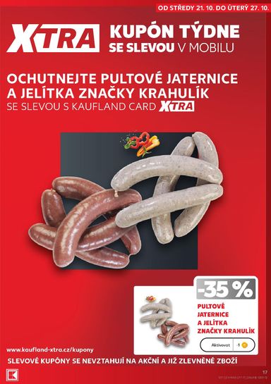 Leták Kaufland - Kaufland - Praha 4 od 21.10. do 27.10. - strana 17