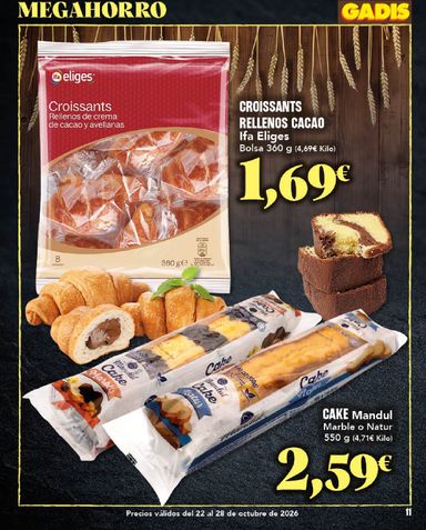 Folleto Gadis - Gadis del 22/10 al 28/10 - página 11