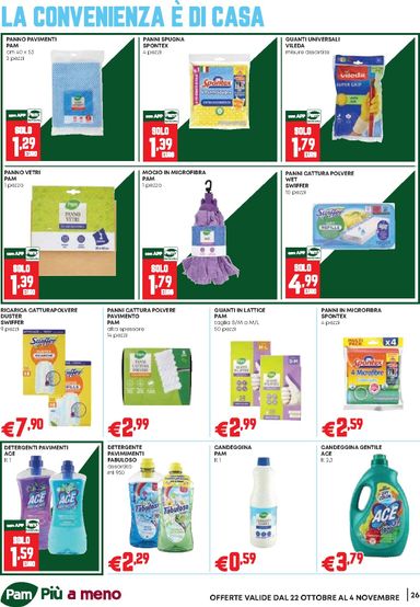 Volantino Pam - Pam - Occasioni Extra valido dal 22/10 al 04/11 - pagina 26