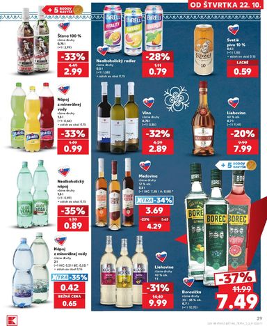 Leták Kaufland - Kaufland od 22.10. do 28.10. - strana 29