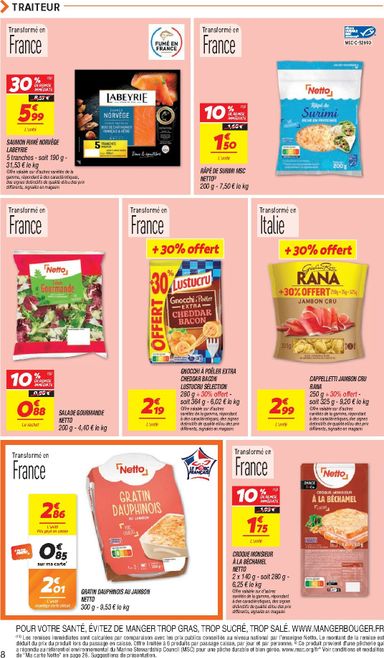 Catalogue Netto - Netto valable dès le 03/11 au 09/11 - page 8