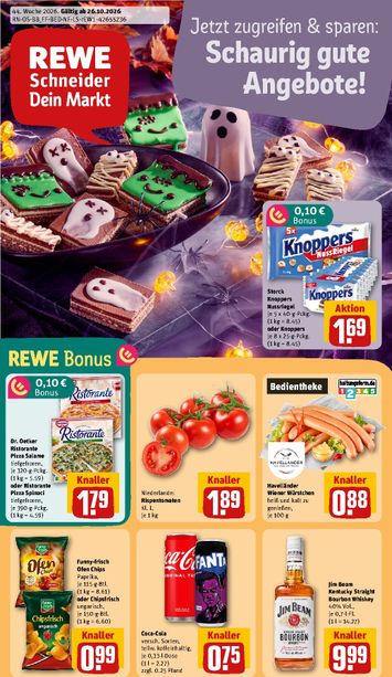Prospekt REWE - Rewe gültig ab 26.10. bis 01.11. - seite 1